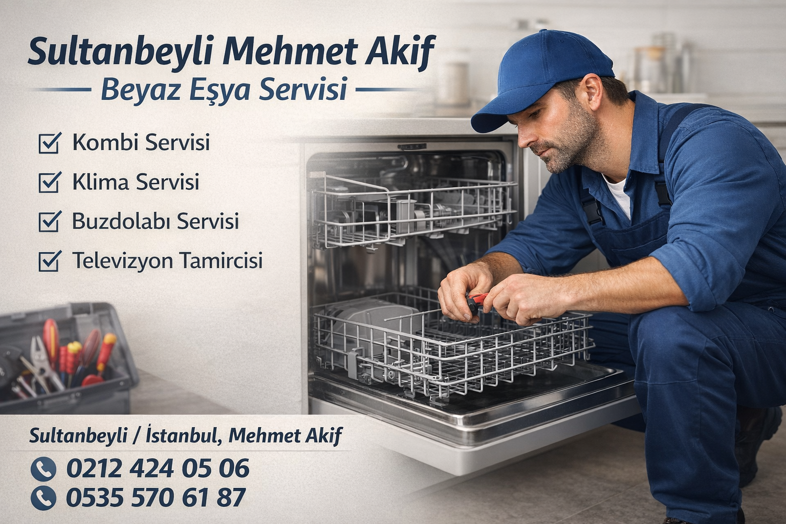 Sultanbeyli Mehmet Akif Beyaz Eşya Servisi